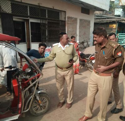 यातायात माह के अंतर्गत पुलिस  अधीक्षक डॉ गौरव ग्रोवर के निर्देशन में प्रभारी यातायात ।।।नसीम खान।।
