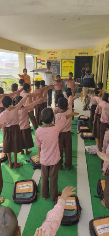 बहराइच संविधान दिवस की वर्षगांठ कार्यक्रम। रिपोर्ट :- पंकज कुमार सिंह।