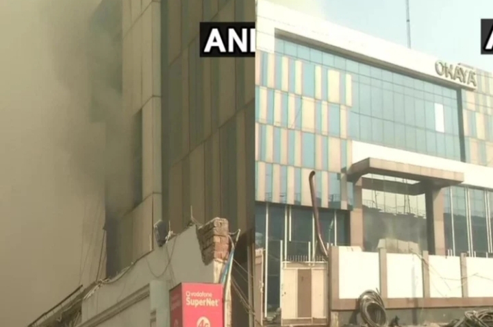 फैक्टरी में लगी आग से हुआ धमाका, इमारत जमींदोज, दमकलकर्मियों समेत कई फंसे