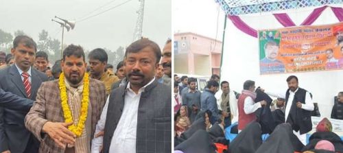 कम्बल और फल वितरण कर मनाया गया कैसरगंज सांसद बृजभूषण शरण सिंह का जन्म दिन। रिपोर्ट :- पंकज कुमार सिंह।