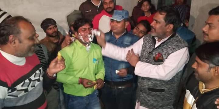 भाजपा कार्यकर्ता का मनाया जन्मदिवस, दीर्घायु की कामना
