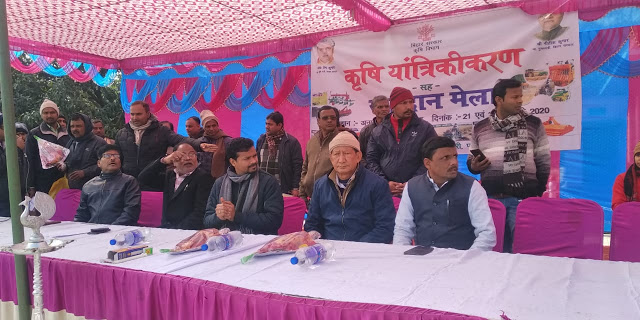 एसडीएम ने दीप प्रोजलित कर दो दिवसीय कृषि मेले का किया उद्घाटन।।