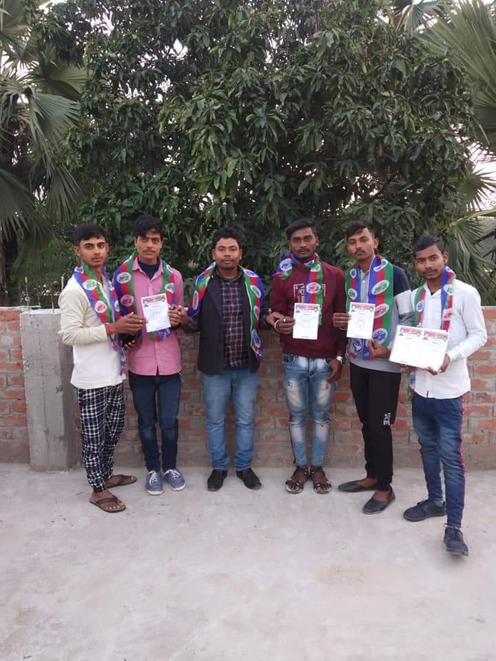 छात्र लोजपा ने चलाया सदस्यता अभियान