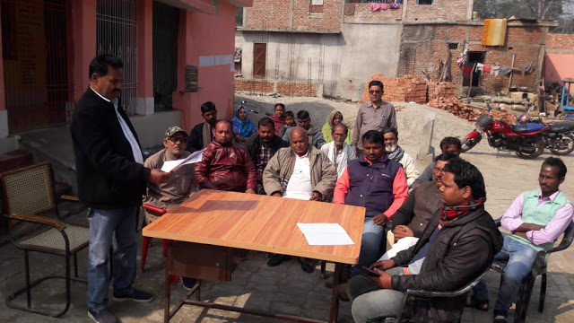 बगहा.कोरोना वायरस को ले हुआ जागरूकता आमसभा