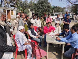 भितहा थाना जनता दरबार में हुआ भूमि विवाद का निपटारा 