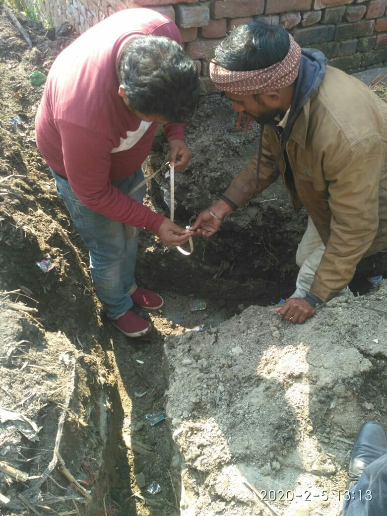  बगहा।मुख्यमंत्री सात निश्चय योजना का बगहां एस डी एम ने किया जांच पाई कई अनिमितता।