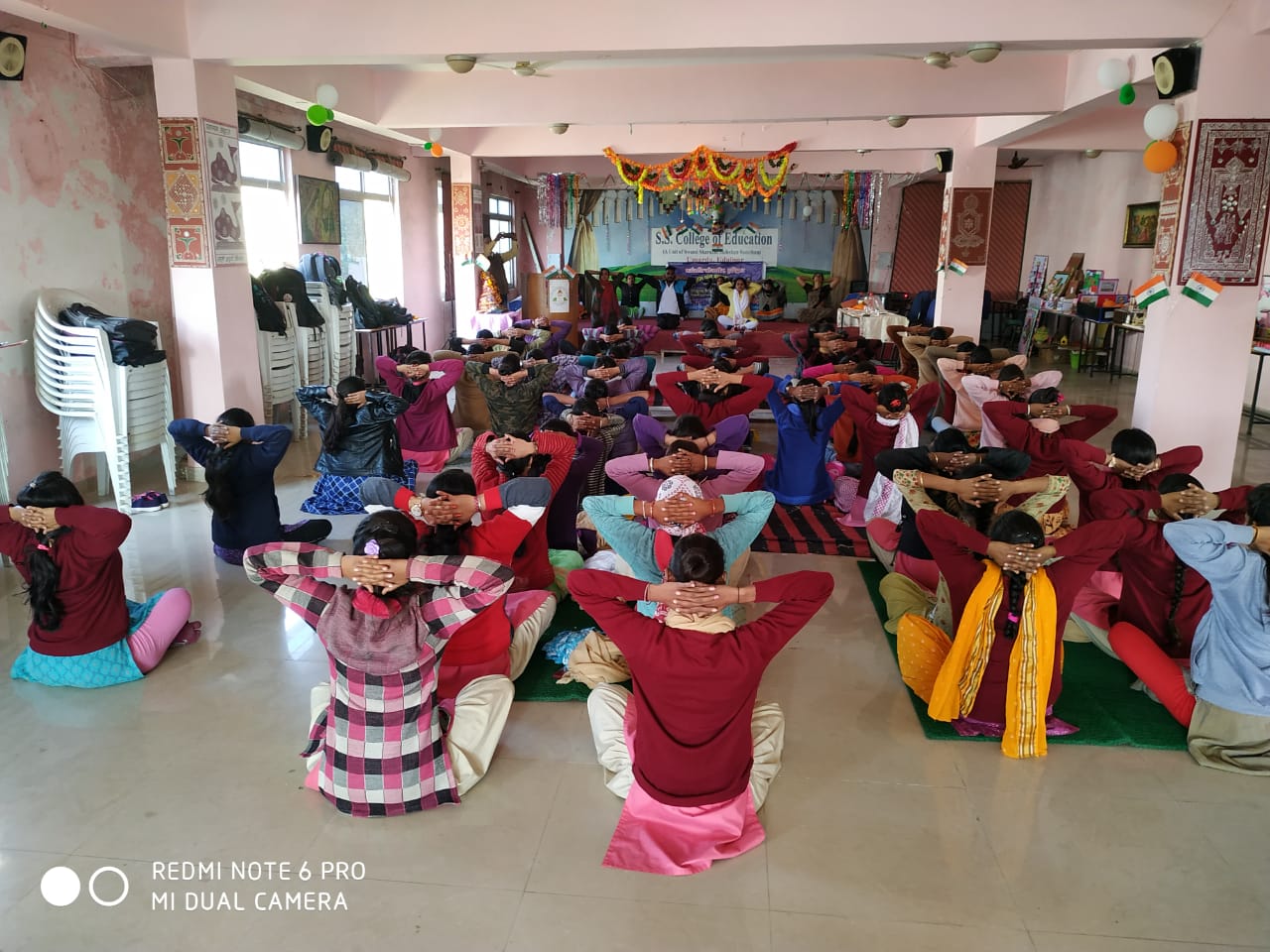 पंतजलि योगपीठ हरिद्वार के तत्वाधान में एक दिवसीय निशुल्क शि विर