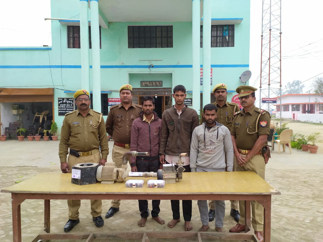 निघासन पुलिस को मिली सफलता