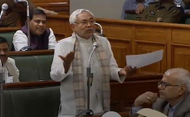NRC और NPR पर सदन में हंगामा, सीएम नीतीश कुमार ने कहा...