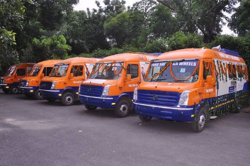 जनपद श्रावस्ती में F.S.W. (Food Safety on Wheels) मोबाइल प्रयोगशाला का आगमन।