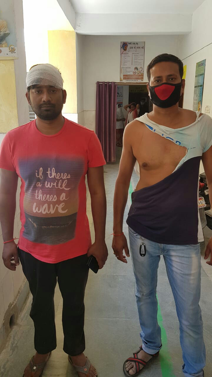 पनवट को लेकर हुई विवाद में एक दर्जन से अधिक हुए घायल ।।आधा दर्जन से अधिक घायलों को बी एम सी एच रेफर ।।