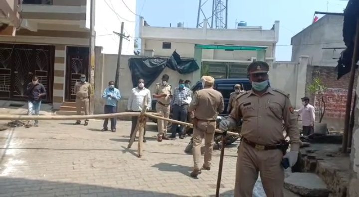 निजी चिकित्सक कोरोना पॉजिटिव मिलने से एरिया किया सील