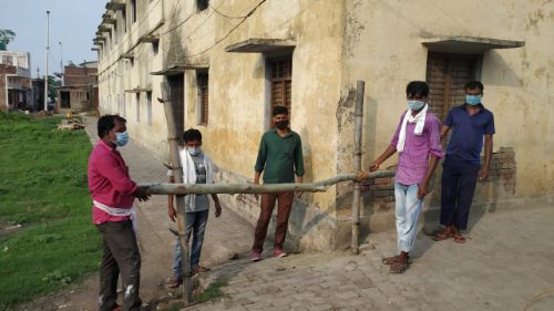 बहराइच लखनऊ इलाज कराने गई जरवल की महिला निकली   संक्रमित। 