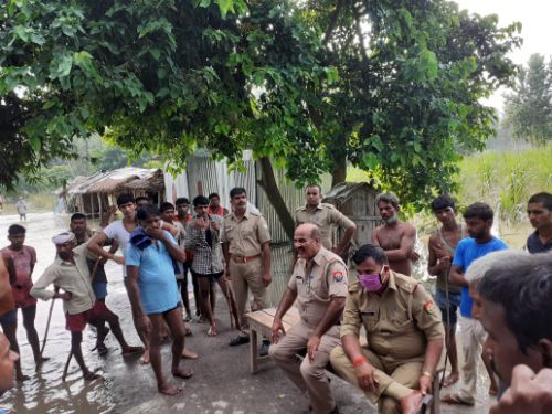 लखनऊ से आए व्यक्ति की भकोसा नाले में पैर फिसल जाने के कारण डूबकर हुई मौत।
