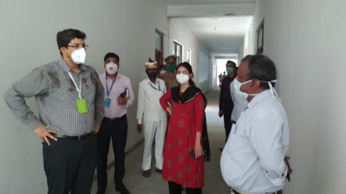 डीएम ने एल-1 सीसीसी राजकीय महिला पाॅलीटेक्निक रिसिया का किया औचक निरीक्षण।