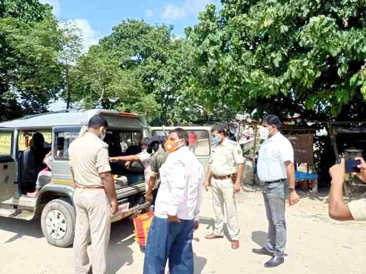 आचार संहिता को लेकर पुलिस ने किया सघन जाँच