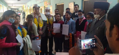 district hospital Bahraich के CMS Dr•DK singh व कोविड़ इंचार्ज रहे