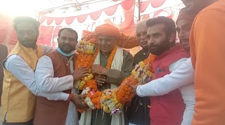बलिया के प्रथम सांसद मुरली मनोहर लाल जी का जयन्ति मनाया गया । 