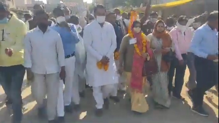 नगर पालिका बांदीकुई के चेयरमैन का चुनाव हुए संपन्न