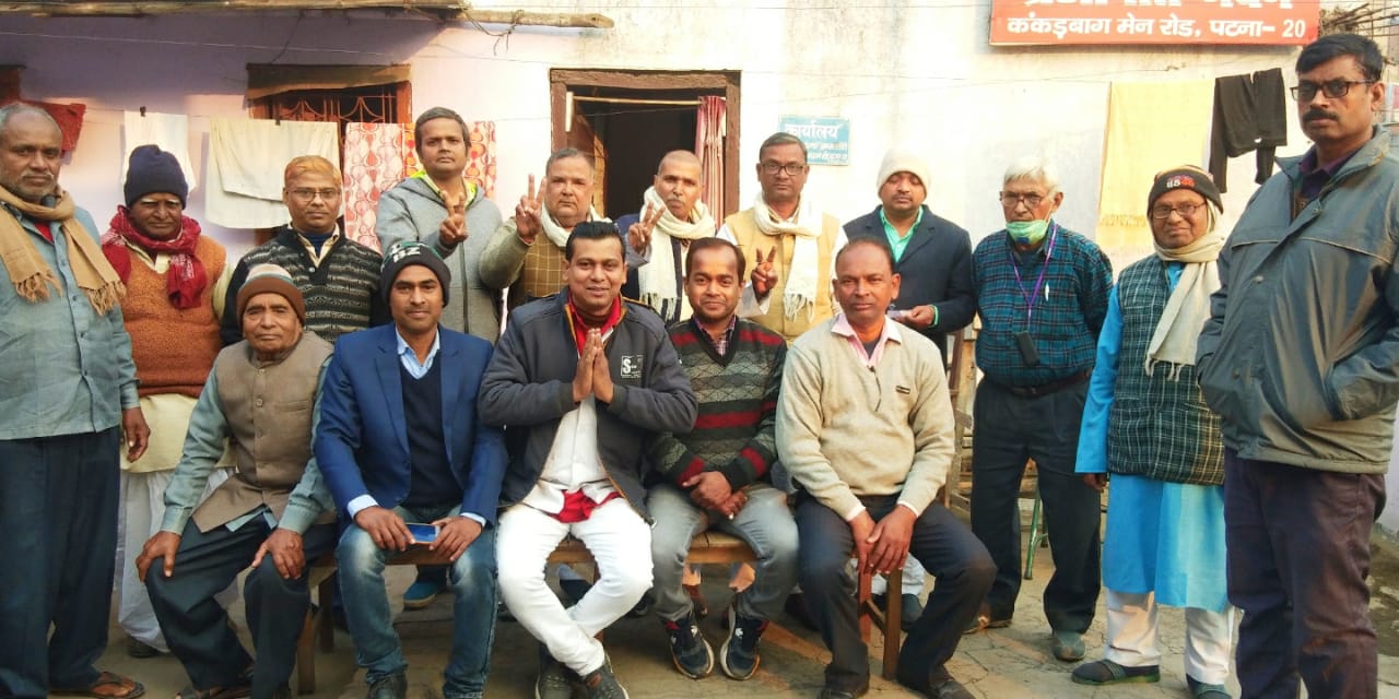 प्रजापति समन्वय समिति कि तत्काल बैठक ज्योतिनगर में