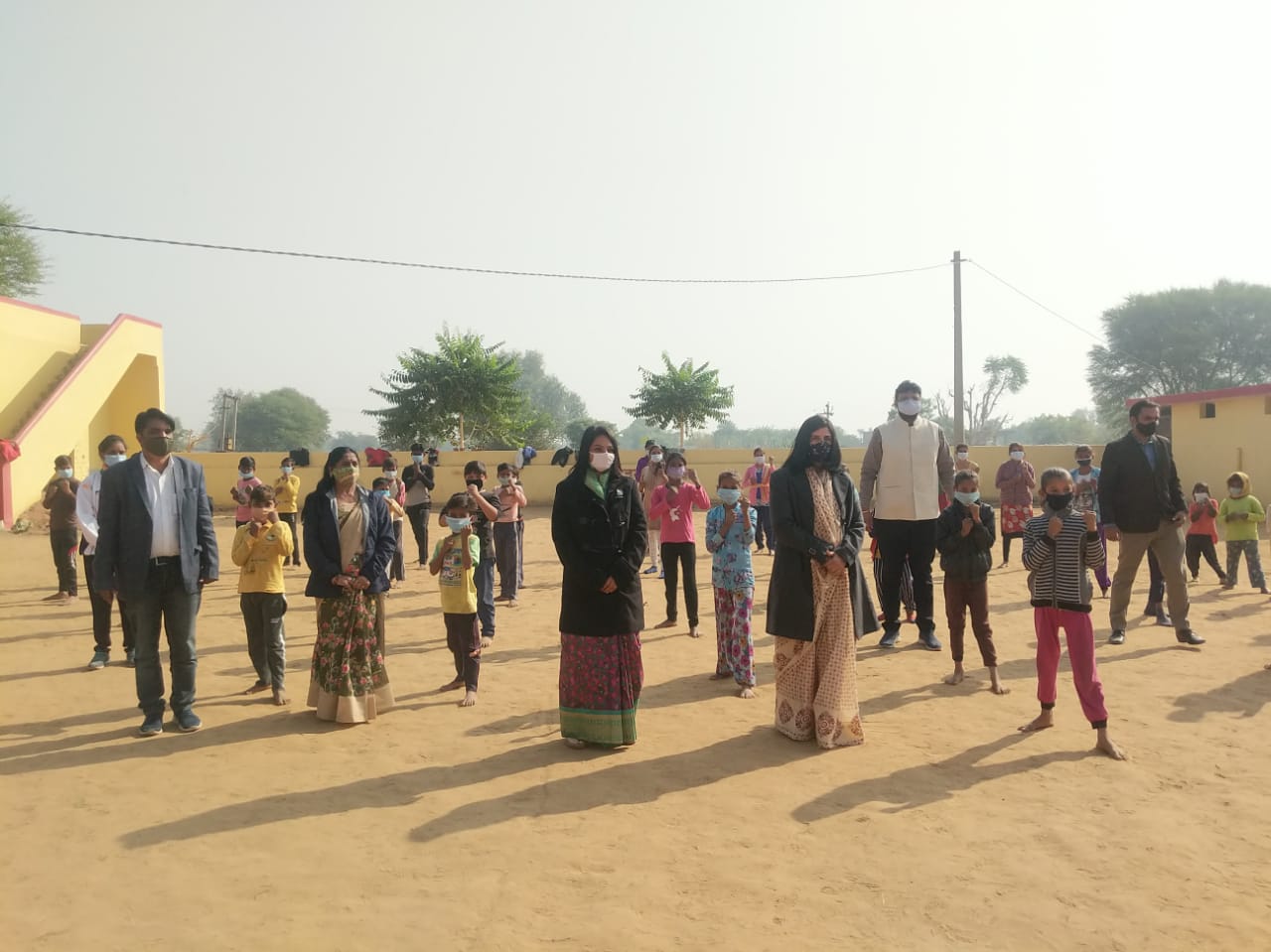 दोसा दौरे पर आई बाल संरक्षण आयोग की अध्यक्ष