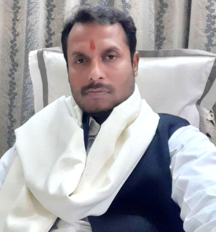 तीसरी बार कांग्रेस के युवा जिलाध्यक्ष बने शुभम तिवारी
