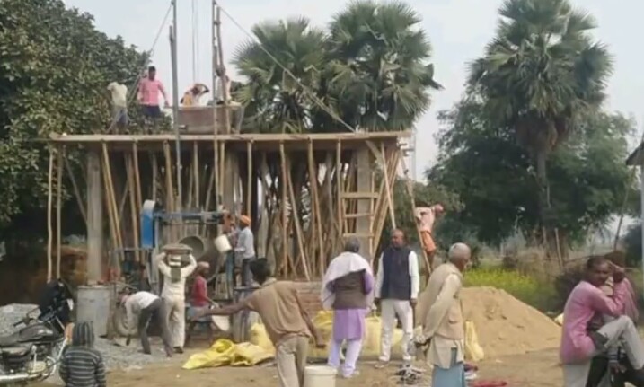 जिला पार्षद ने किया खेल व सांस्कृतिक मंच का अवलोकन