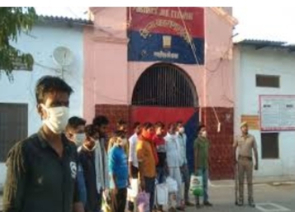  करो ना काल में पैरोल पर रिहा किए गए इटावा जिले के 38 क़ैदी हुए फरार