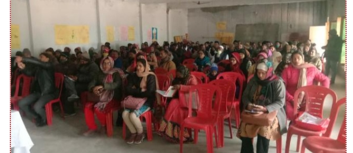 खंड शिक्षा अधिकारी ने कायाकल्प योजना पर की बैठक 