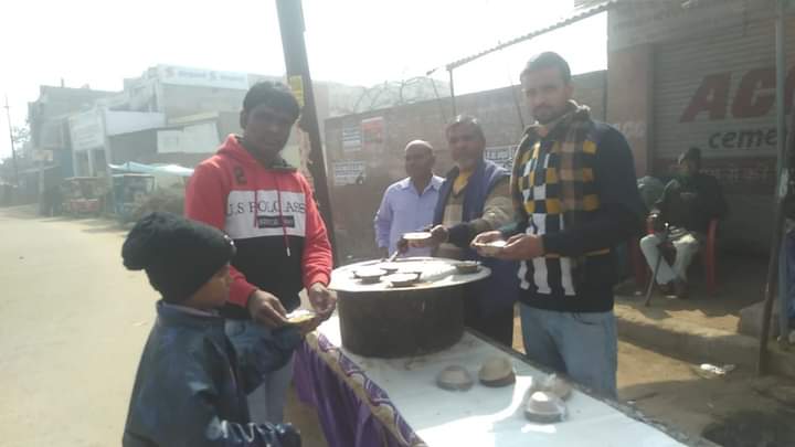 खिचड़ी पूरी सब्जी भंडारे का आयोजन l