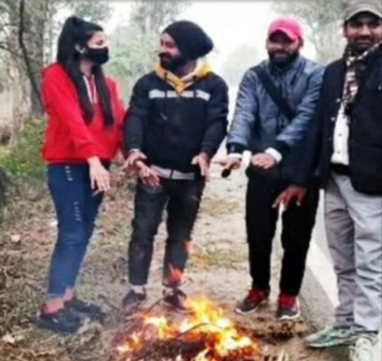 कासगंज जनपद मे छाई कोहरे की चादर 