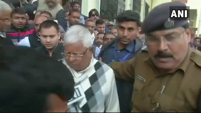   पूर्व मुख्यमंत्री और आरजेडी सुप्रीमो लालू यादव  दोषी करार