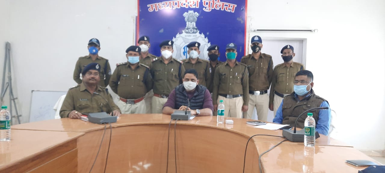 अंधे कत्ल का किया पुलिस ने खुलासा।