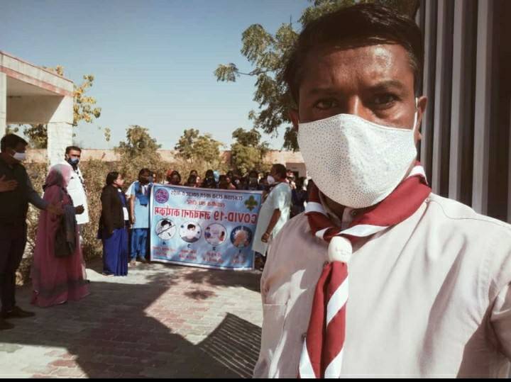 राजस्थान स्काउट गाइड संघ द्वारा रोहट राजकीय उच्च माध्यमिक विद्यालय रोहट में आयोजित क्षेत्रीय जंबूरी कार्यक्रम