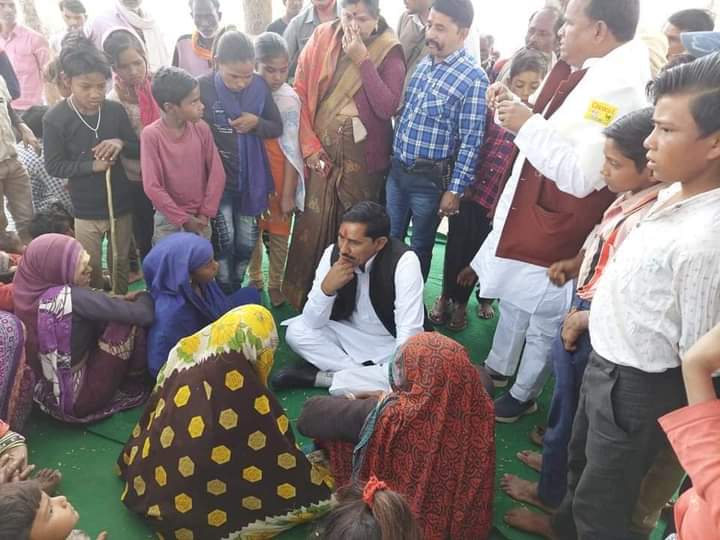 आज #आपका_सेवक_आपके_द्वार PWD राज्य मंत्री सुरेश धाकड़ पहुंचे