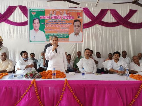 सहकारिता मंत्री ने किया ब्लाक प्रमुख , प्रधान व क्षेत्र पंचायत सदस्यों को सम्मानित। (मुकुट बिहारी वर्मा)