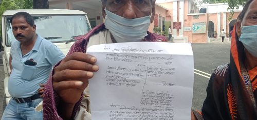 आबादी की जमीन के लिए दो पक्ष आपस में भिड़े। 