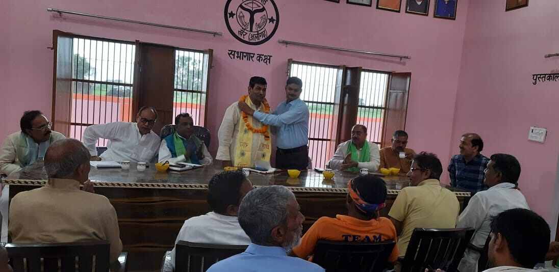 भाजपा सेक्टर संयोजक व सेक्टर प्रभारियों की बैठक कुंवरपुर के पंचायत घर पर हुई 