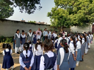 *सरस्वती शिशु मंदिर में भैया बहनों गणवेश प्रतियोगिता का हुआ आयोजन*