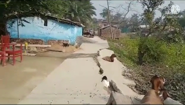 समय सीमा पार करने से पहले हुआ सड़क जर्जर विभागीय अधिकारी के होनी चाहिए जांच 