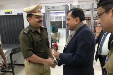 उत्तर प्रदेश पुलिस के नए डीजीपी ओपी सिंह ने  अपना कार्यभार ग्रहण किया.