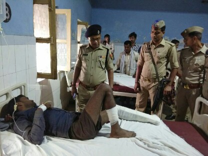 हार्दिक पटेल पर फेंकी गई स्याही,आरोपी की जमकर पिटाई