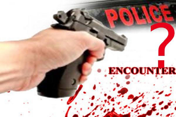 सीतापुर पुलिस और बदमाशों के बीच हुई मुठभेड़ दोनों तरफ से हुई फायरिंग