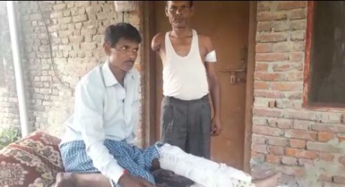 बहराइच :- फर्जी एससीएसटी मुकदमे में फंसाने का आरोप। रिपोर्ट :- पंकज कुमार सिंह।