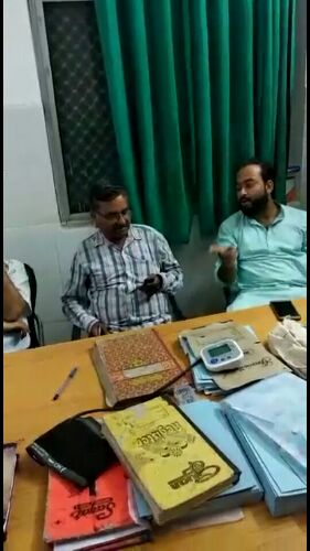 संयुक्त जिला चिकित्सालय भिनगा के डॉक्टरों ने किया मृतक शरीर के साथ खिलवाड़.....