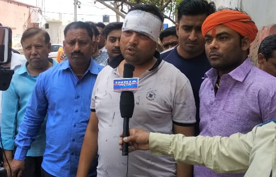 जान से मारने की नियत से किया जानलेवा हमला