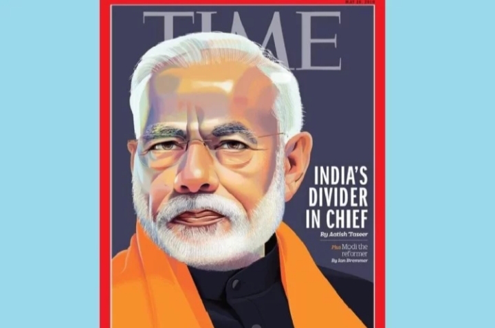  TIME मैगज़ीन ने पीएम को बताया- डिवाइडर इन चीफ