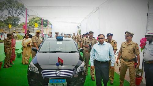 बहराइच :- पुलिस महानिदेशक (डीजीपी) उत्तर प्रदेश ओ0पी0 सिंह का जनपद बहराइच हुआ आगमन,,,