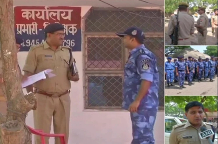 टप्पल में रही शांति, तनाव के बीच खुले बाजार, फोर्स तैनात
