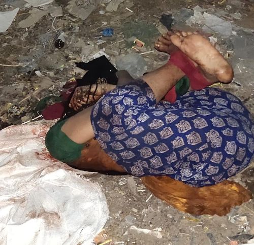 बहराइच रुपईडीहा इलाके के बाबागंज में बोरे में मिला महिला का शव,  रिपोर्ट :- सच्चिदानंद सिंह।
